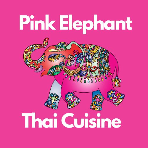 Pink Elephant Thai Cuisine Logo